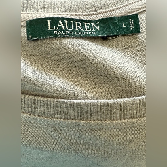 Ralph Lauren Heather Gray Sweater Dress - Picture 6 of 7